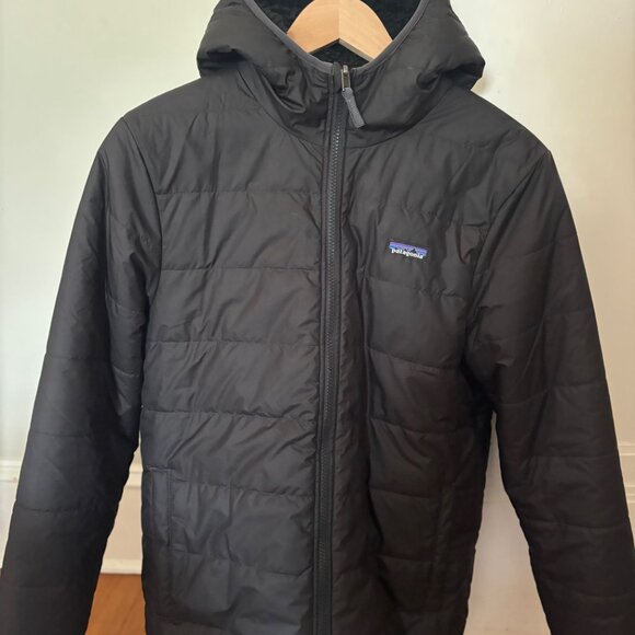 Boys reversible winter Patagonia Coat - Picture 2 of 6